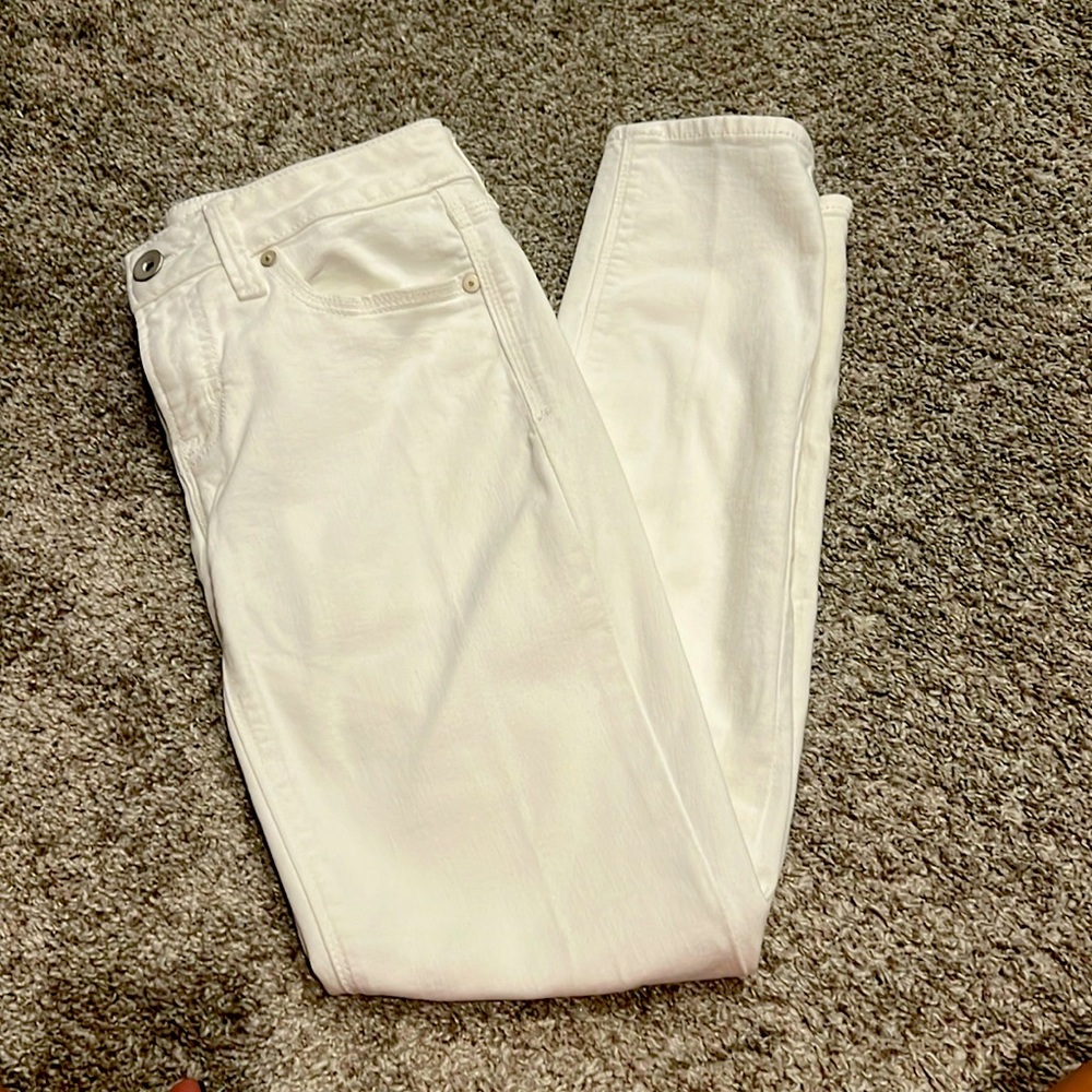 Stylus White Ankle Skinny Jeans